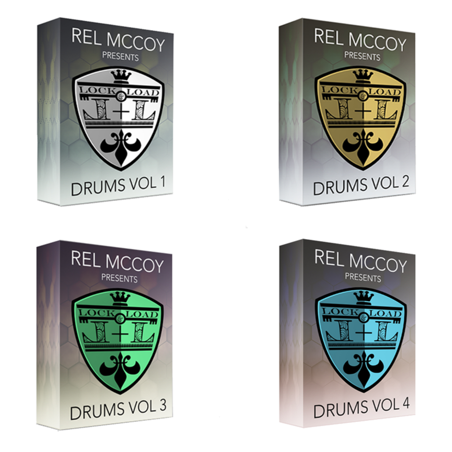 LOCK & LOAD™ DRUMS VOL 1-4 (Bundle)